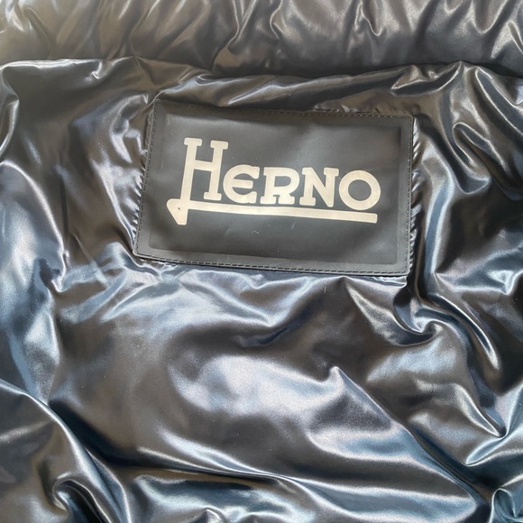 Blue women’s Herno down Jacket size 42 - Picture 9 of 9